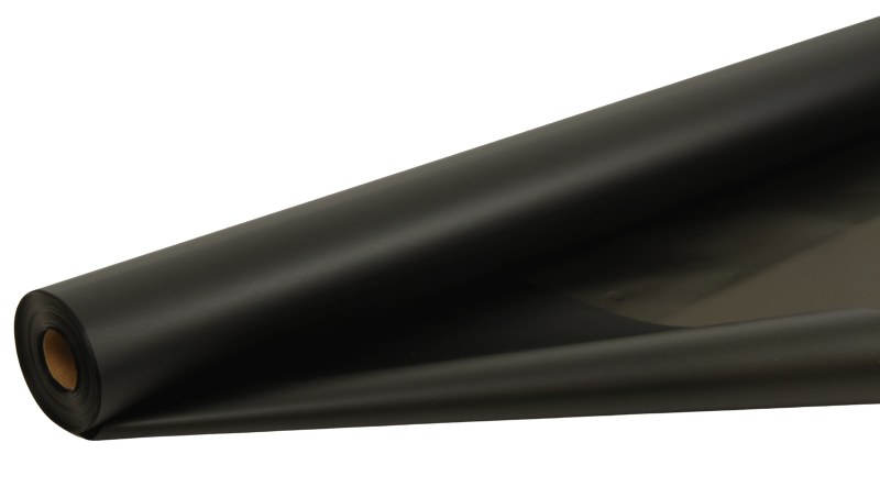 Picture of Frosted Florist Cellophane Wrap 80cmx80m- 50 micron bouquet wrapping film Black
